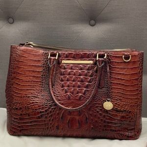EUC Brahmin Blake Satchel